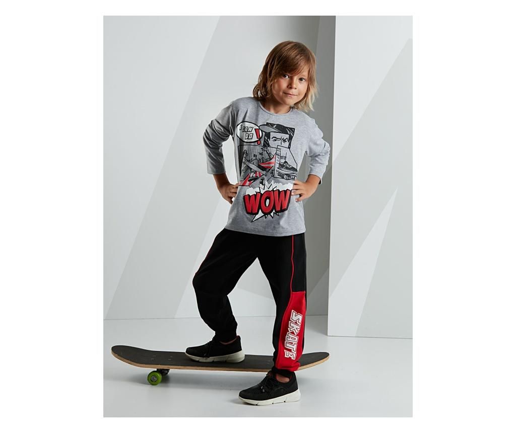 Set bluza si pantaloni Wow 4 ani - Mushi de la Mushi